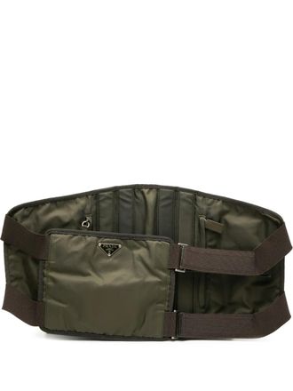 Prada 2000-2013 Tessuto 1999 Tactical belt bag - Brown