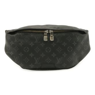 Louis Vuitton Black Galle Gray Monogram Eclipse Monogram Eclipse Pouch Sling Bag (Pre-Owned)