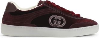 Gucci G75 Sneaker - Dames - Sneakers - Rood - 38 EU - Leer - Schoenen