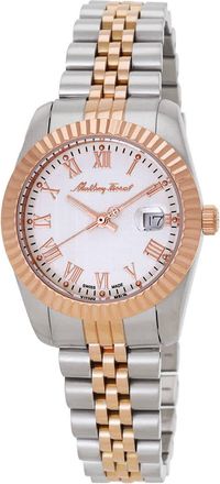 Mathey-Tissot Mathy III Roman Quartz White Dial Ladies Watch D810BRA