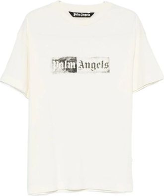 Palm Angels Hombre, Camisetas, Blanco, Talla: XL