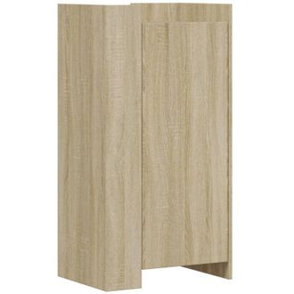 vidaXL Scarpiera Rovere Sonoma 52x37,5x100 cm in Legno Multistrato - Vidaxl