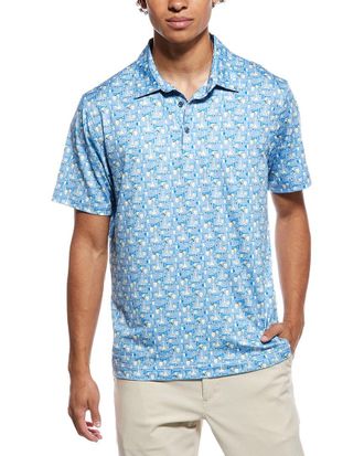 Robert Graham Sip Society Knit Polo Shirt