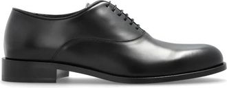 Giorgio Armani Derby type schoenen - Heren - Nette schoenen - Zwart - 43 EU - Leer - Schoenen