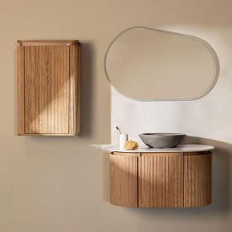 Sklum Conjunto De Muebles De Ba&ntilde;o En Madera Carsone Sklum