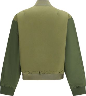 Axel Arigato Mens Archer Bomber Jacket Green Polyester