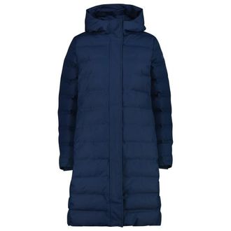 F.lli Campagnolo Down Coat Fix Hood Mantel f&uuml;r Damen | blau