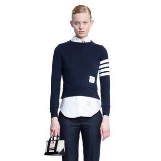 Thom Browne WOMAN BLUE SWEATSHIRTS