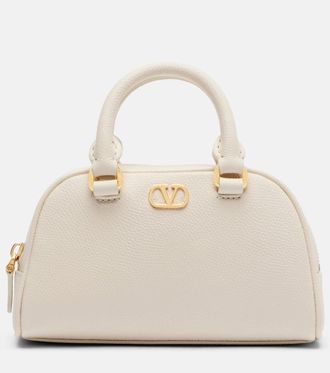 Valentino Garavani VLogo Mini leather top-handle bag