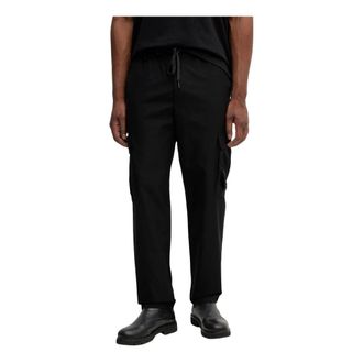 Versace Jeans Couture Heren, Broeken, Zwart, Maat: XL Poliester