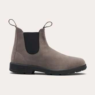 Blundstone 2407 pelle scamosciata grigia