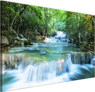 OEM Cuadro Sobre Lienzo Italiano De 120 X 40 Cm - Estilo Ecl&eacute;ctico - Naturaleza Cuadro Sobre Lienzo Italiano De 135 X 45 Cm - Estilo Ecl&eacute;ctico - Naturalez
