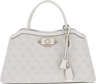 Guess Tassen, Dames, Wit, ONE Size, Coleen Logo Small SA