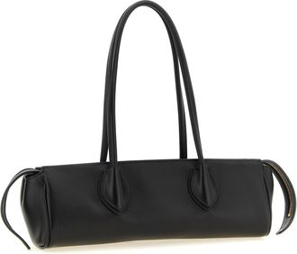 Khaite Nappa Leather Shoulder Bag - Black
