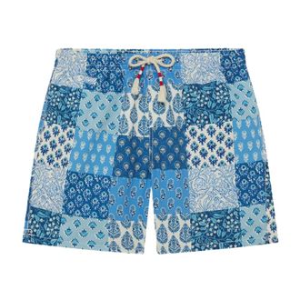 MC2 Saint Barth Beachwear, male, Multicolor, Size: XL Caprese Swim Shorts