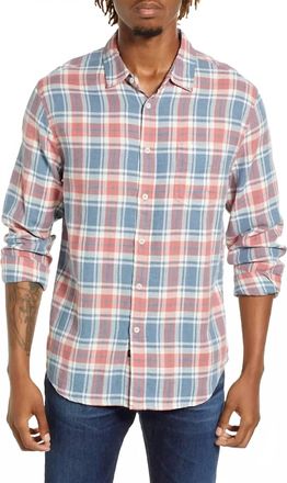 Rails Wyatt Shirt In Indigo Melange Rose