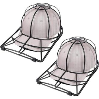 OEM Set Di 2 Supporti Per Cappellini Da Baseball Lavabili In Lavatrice, Adatti A Cappellini Con Visiera Curva O Dritta