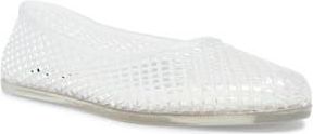 Steve Madden Gyzmo Perforated Jelly Flat in Clear at Nordstrom Rack, Size 8
