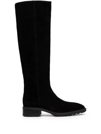 Copenhagen pointed-toe suede boots - Black