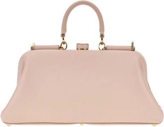 Dolce & Gabbana Medium Grandma Handtas - Dames - Tassen - Roze - Maat: ONE Size Zijde