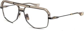 Dita Eyewear Flight. 010 Optisch Montuur - unisex - Brillen - Grijs - 61 MM - Accessoires