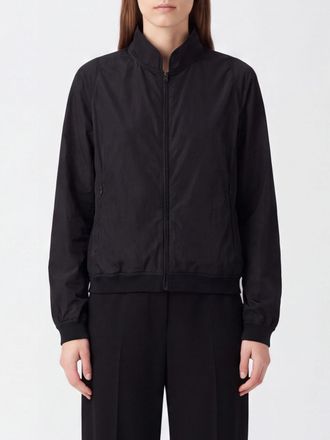 The Row Odeon Water-Repellent Nylon Bomber Jacket with High Neck and Zip Closure