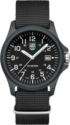 Luminox X2.Bd 01.2 Horloge - Heren - Horloges - Zwart - ONE Size - Nylon - Accessoires
