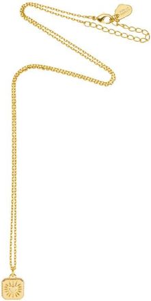 Estella Bartlett Bobble Heart Pendant Necklace in Gold at Nordstrom