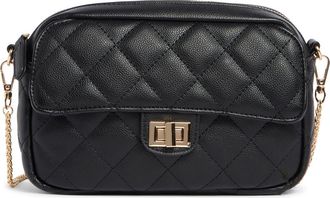 Urban Expression Quilted Crossbody Bag in Black at Nordstrom Rack