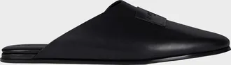 Givenchy Label Leather Mules