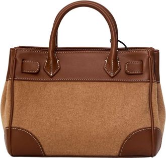 Rue Madam Mini Tote Love Marvin - Dames - Shoppers - Bruin - ONE Size - Katoen - Tassen