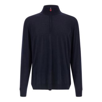 Kiton Heren, Truien, Blauw, Maat: 2XL Wol