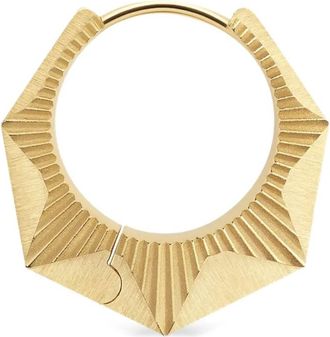 Marie Lichtenberg Orecchino geometrico a cerchio in oro 18 carati