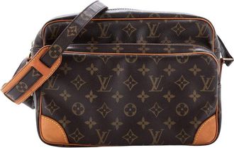 Louis Vuitton Brown Monogram Canvas Nil 28 (Authentic Pre-Loved)