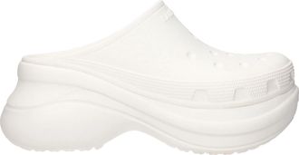Balenciaga Ciabatte e zoccoli Balenciaga Crocs da donna in gomma bianca