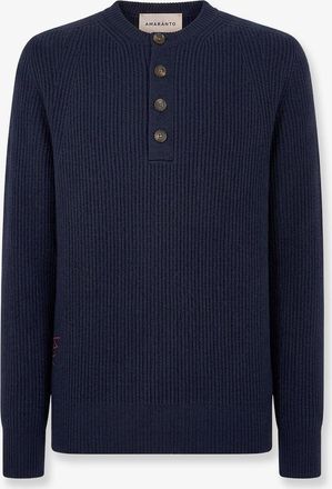 Amaranto Maglia in lana e cashmere - AMARANTO - gender_Man