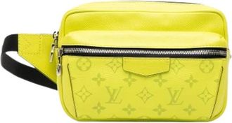 Louis Vuitton Pre-owned Belt Bags, female, Yellow, Size: ONE SIZE Pre-owned Leather Belt Bag