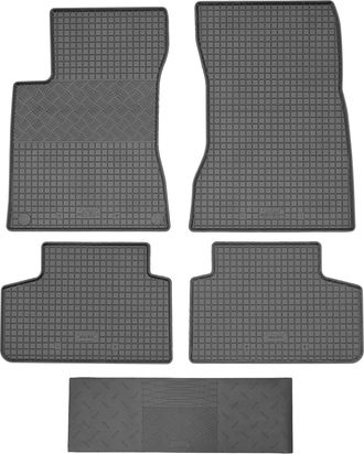 OEM Alfombrillas Rigum 905144 + Funda 900101 - Mercedes Glb X247 Crossover De 2019, Espacio Para Los Pies Del Conductor Ms - Instaladas