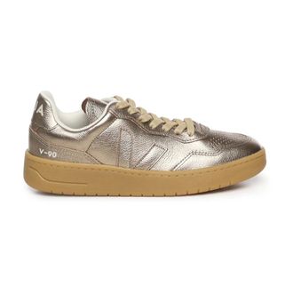 Veja Sneakers, female, Brown, Size: 9 US Brown Sneakers with Cotton Laces