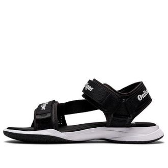 Onitsuka Tiger Ohbori Strap Sandals Black White 1183B305-001