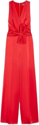 Max Mara Jumpsuit - Dames - Jumpsuits - Rood - M - Jumpsuits & Playsuits