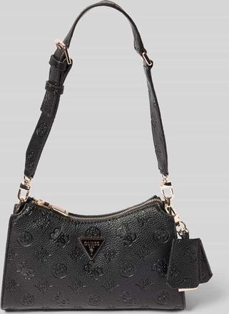 Guess Handtasche mit Label-Detail Modell CRESIDIA in Black, Größe 1