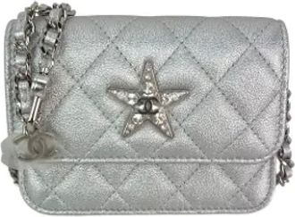 Chanel Pre-owned borse Chanel di pelle - - Pre-owned - Donna - Grigio - ONE SIZE