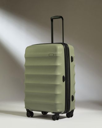 Antler Medium Suitcase In Olive Green - Juno