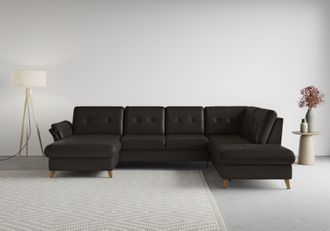 Sit&more Wohnlandschaft »Göteborg« inkl. Sitztiefenverstellung, wahlweise mit Bettfunktion & Bettkasten