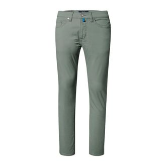 Pierre Cardin Heren, Broeken, Groen, Maat: 4XL Katoen