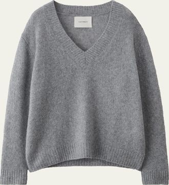 Lisa Yang Leona V-Neck Cashmere Sweater