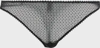 Kiki De Montparnasse High-Cut Crochet Thong