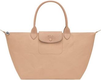 Longchamp Large Le Pliage One Shoulder Bag in Beige at Nordstrom