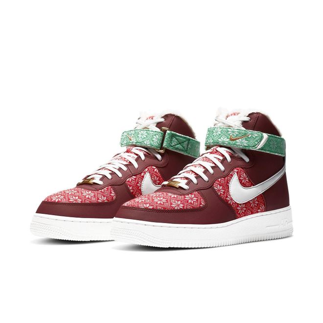 Nike Air Force High Christmas Sweater DC1620-600 from